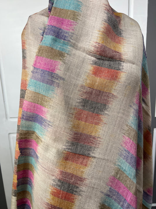 Pashmina Stoles Weaving - Gradient
