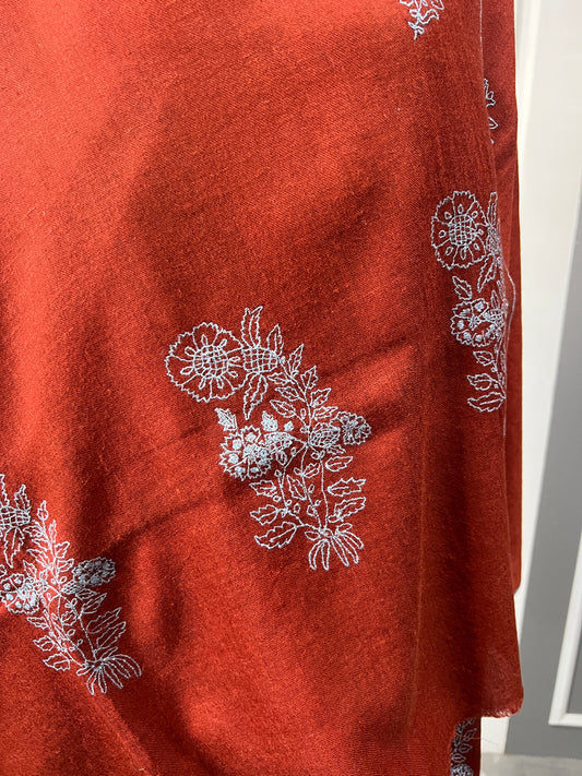 Pashmina Shawl - Orange