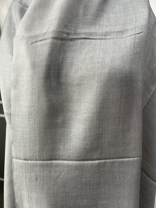Pashmina Stole Plain - Grey