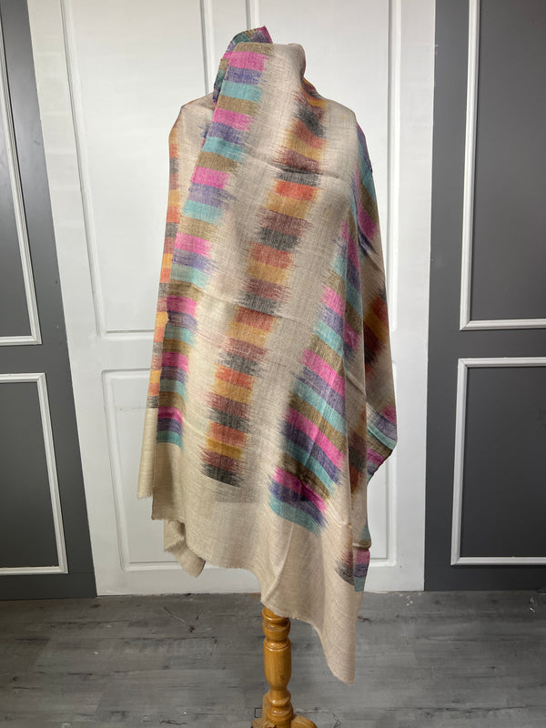 Pashmina Stoles Weaving - Gradient
