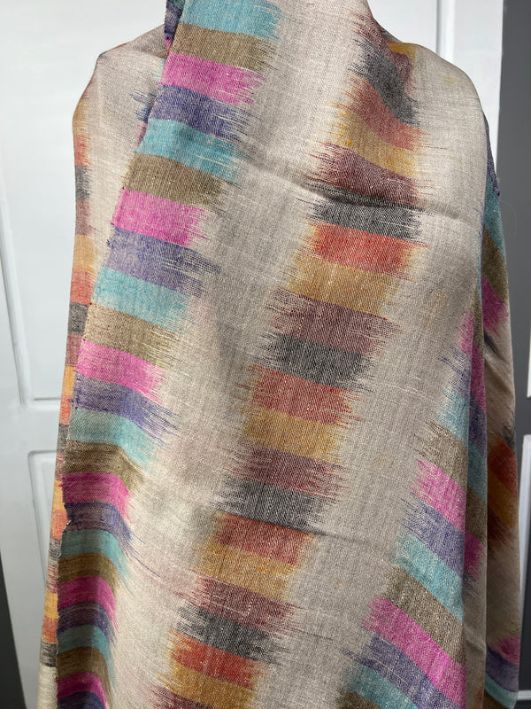 Pashmina Stoles Weaving - Gradient