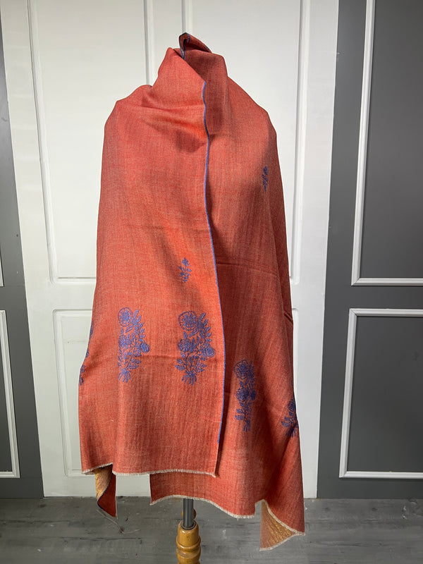 Pashmina Shawl - Orange