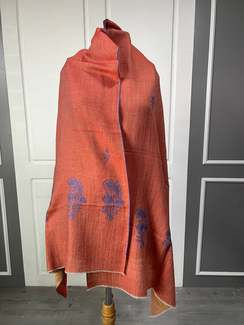 Pashmina Shawl - Orange
