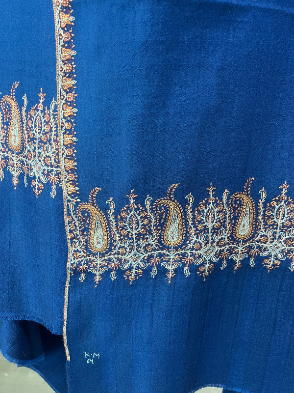 Pashmina Shawls - Blue