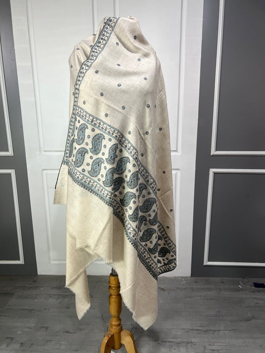 Pashmina Shawl - White