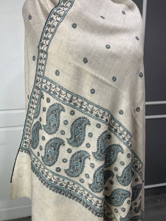 Pashmina Shawl - White