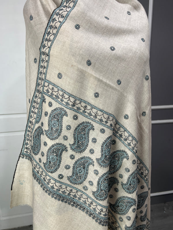 Pashmina Shawl - White